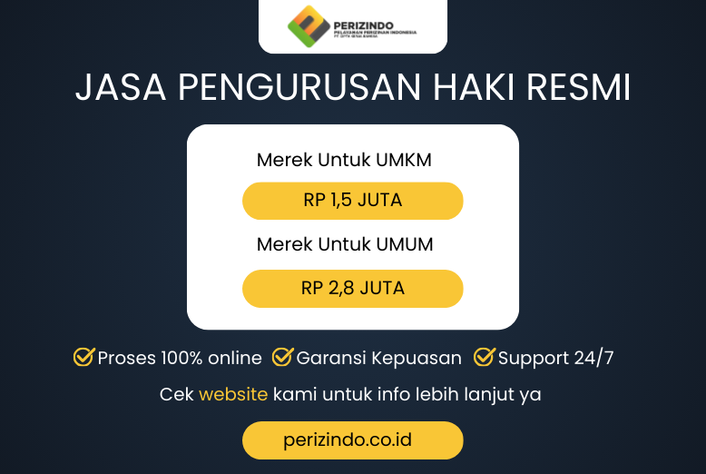 Jasa Pengurusan HAKI Resmi